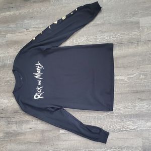 Rick & Morty Black longsleeve t-shirt